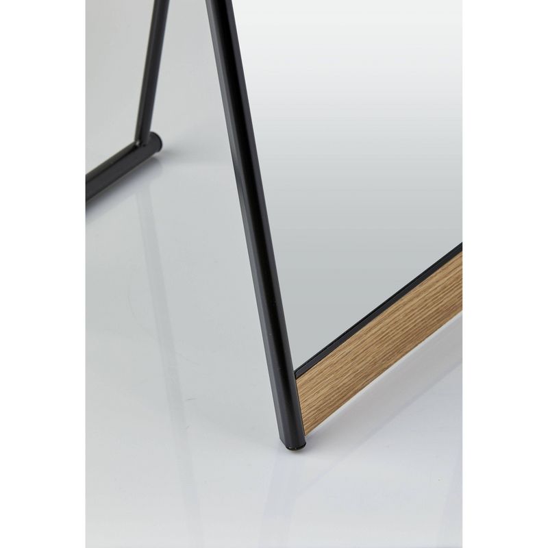 Albert Floor Mirror Veneer Accent Brown - Adesso