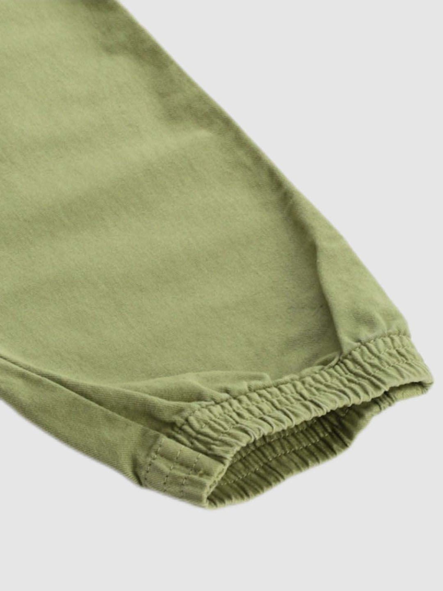 IVOC Olive Green Cotton Joggers