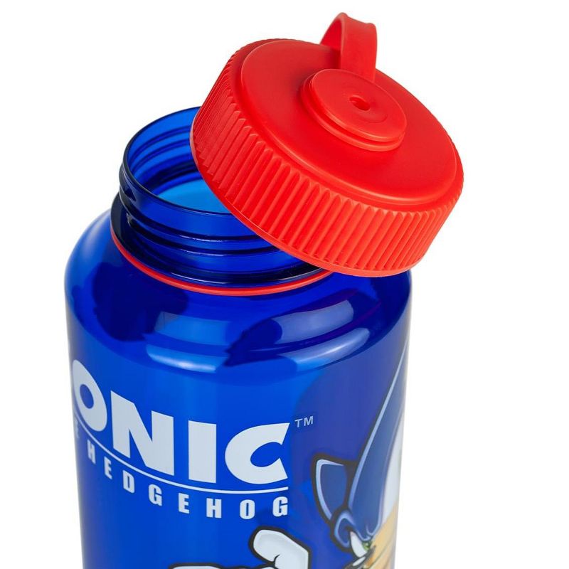 Just Funky Sonic The Hedgehog 32oz Plastic Water Bottle