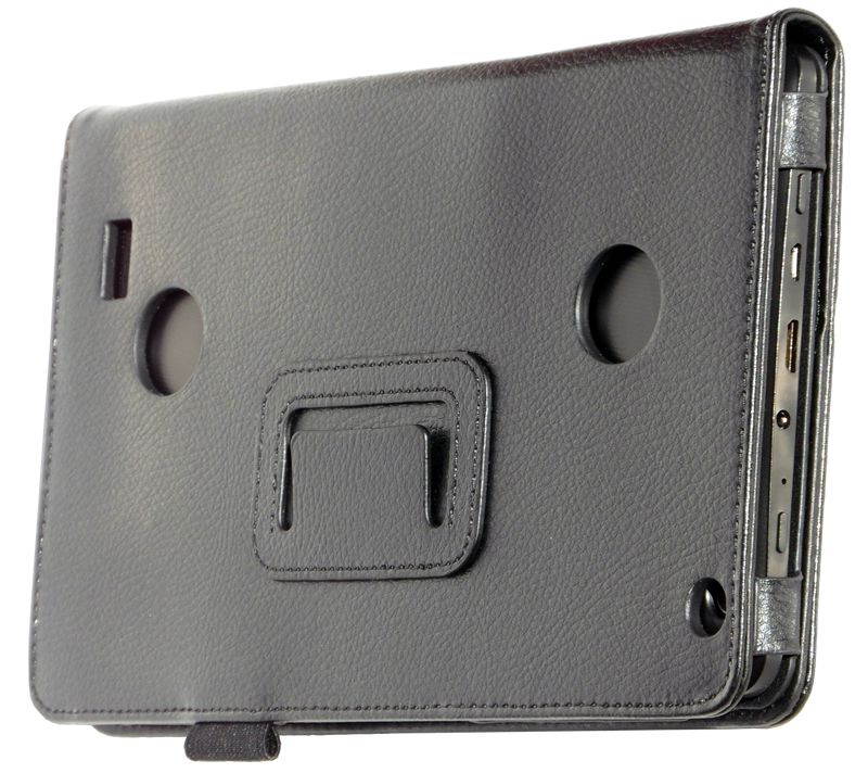 vital Air 902 Slim Fit Leather Folio Stand Case Cover support front / Rear Cameras