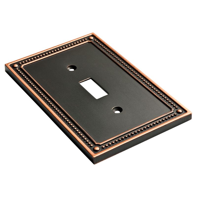 Franklin Brass Classic Architecture Single Switch Wall Plate Nickel