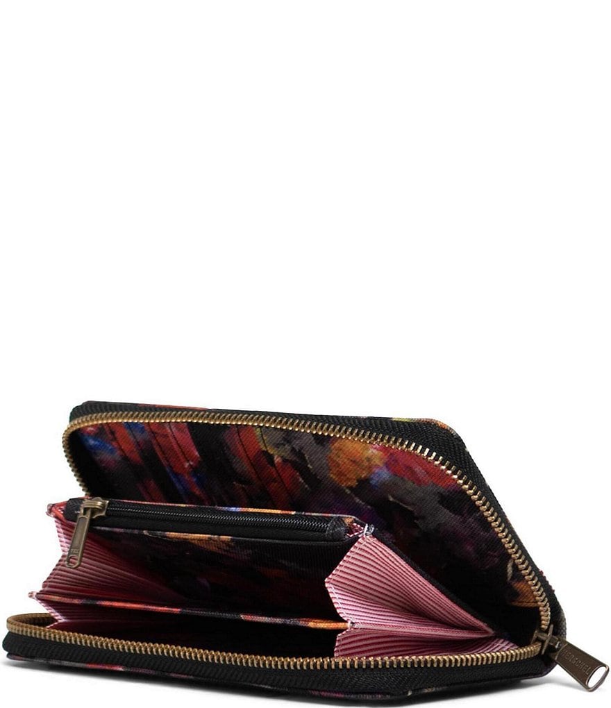 Herschel Supply Co. Floral Thomas Zip Around Wallet