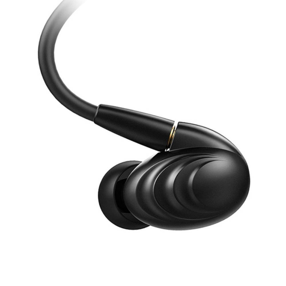 Fiio F9 Hybrid Three Driver Earphone - Black