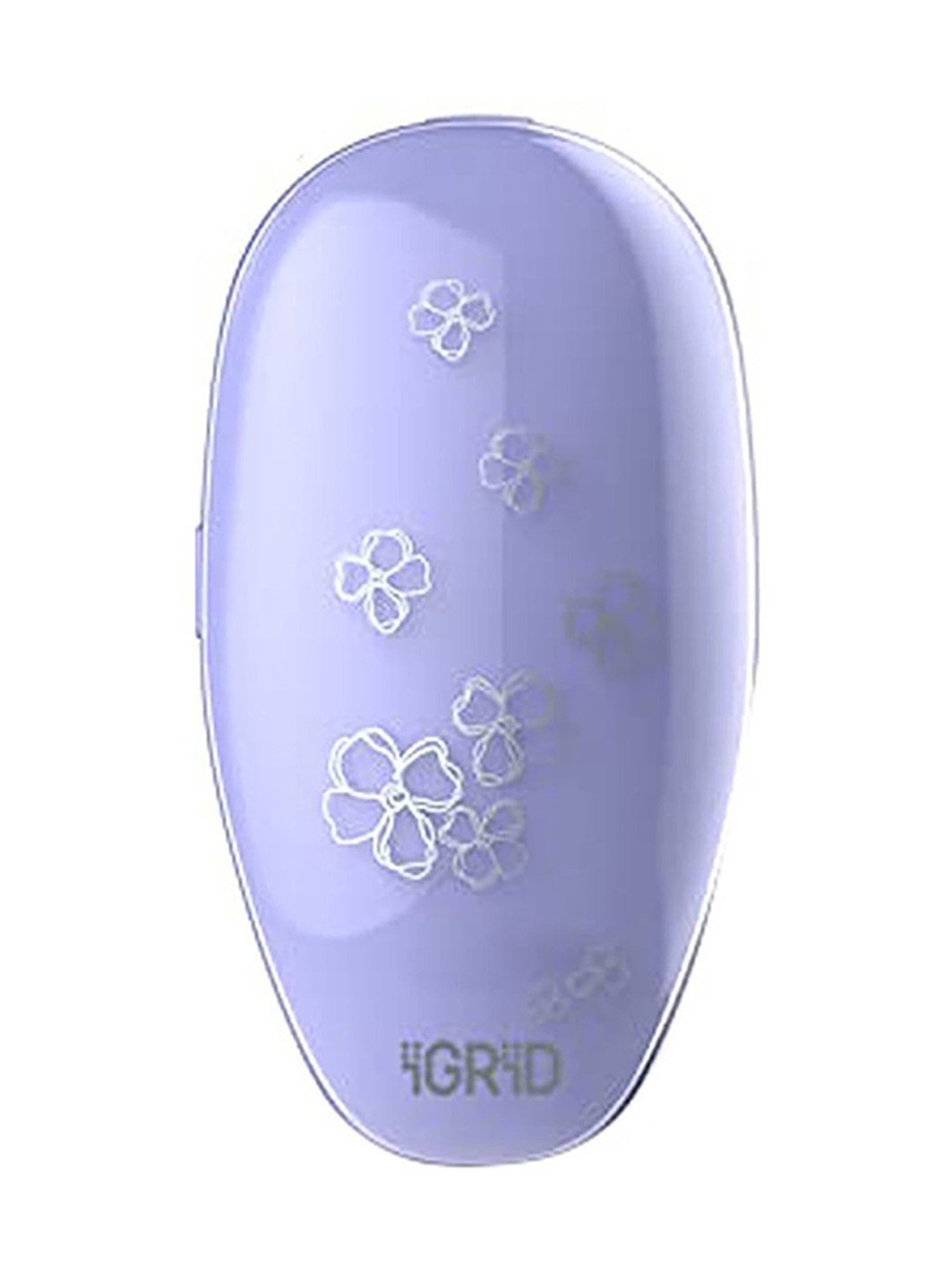 iGRiD IG-3011 Electric Portable Detangling Brush (White and Purple)