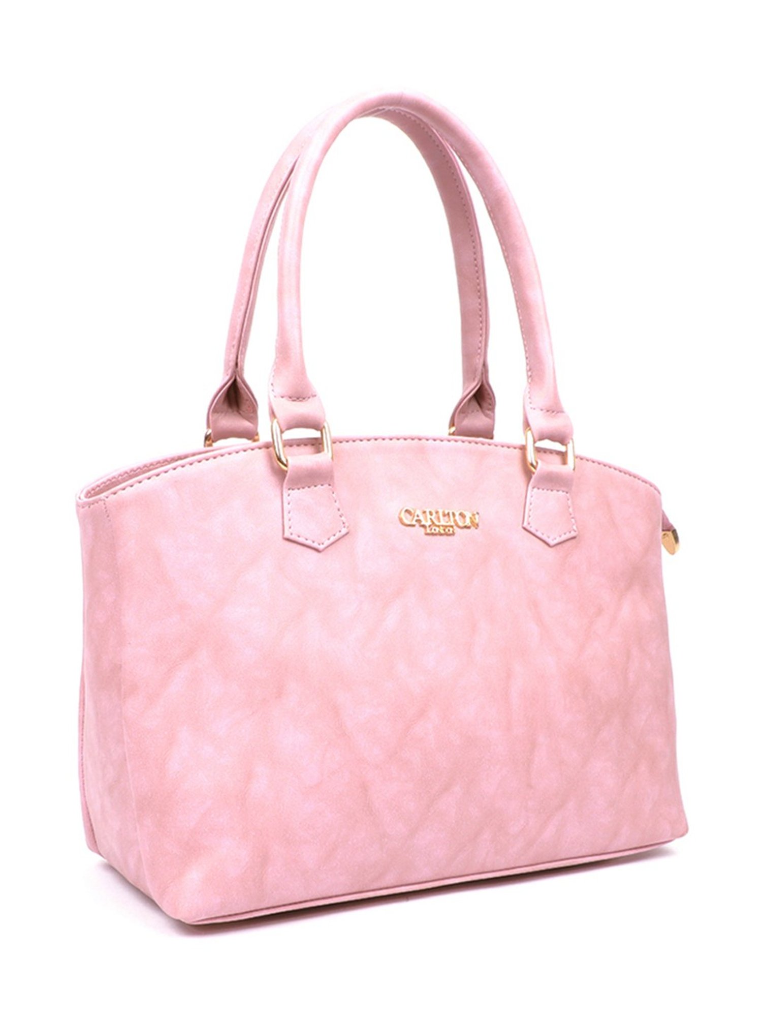 Carlton London Pink Medium Handbag