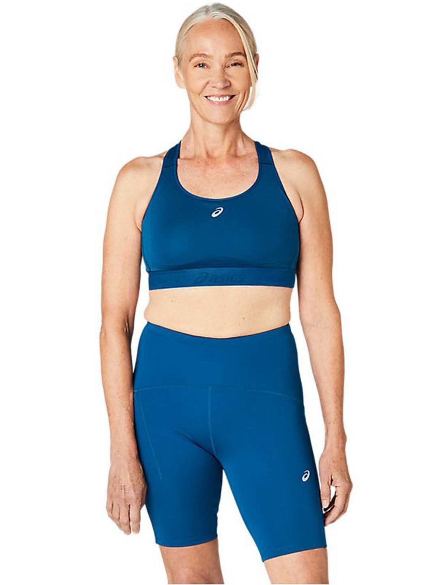 Clovia Teal Non Wired Padded Sports Bra