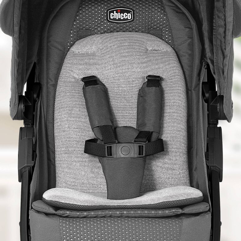 Cybex Eezy S+2 Travel System with Aton 2 Infant Car Seat - Deep Black