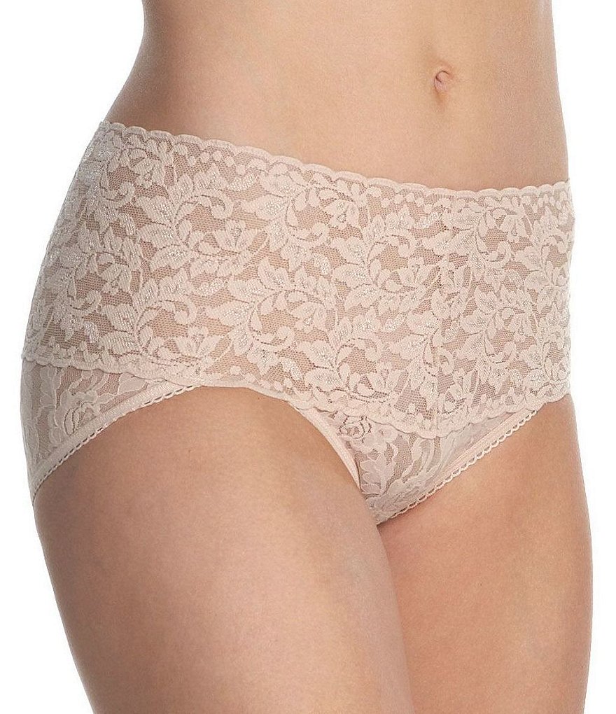 Hanky Panky Plus Retro Lace V-kini Panty