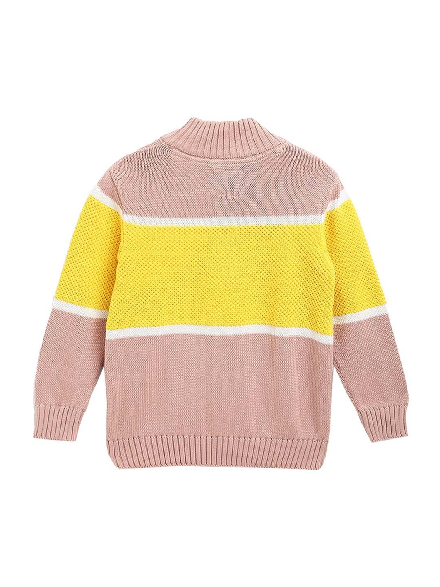 Cherry Crumble By Nitt Hyman Unisex Red & Cream Self Design Full Sleeves Sweater