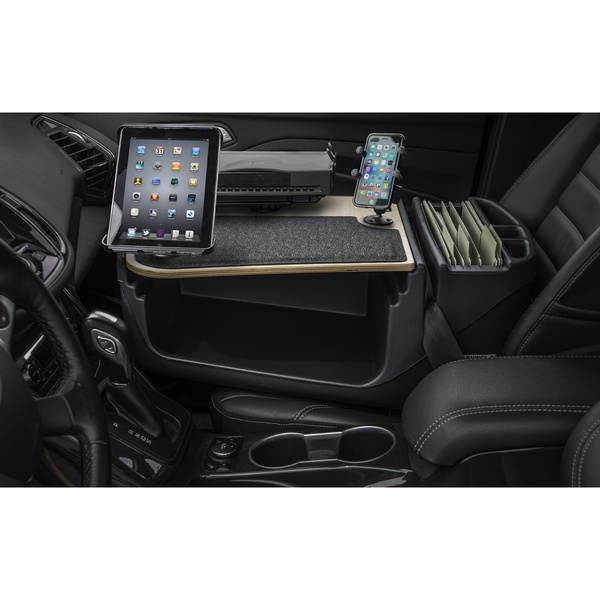 AutoExec AUE06250 Efficiency GripMaster Car Desk Birch Finish with Phone Mount, Printer Stand and Tablet Mount 

AEGrip-02-09 Elite