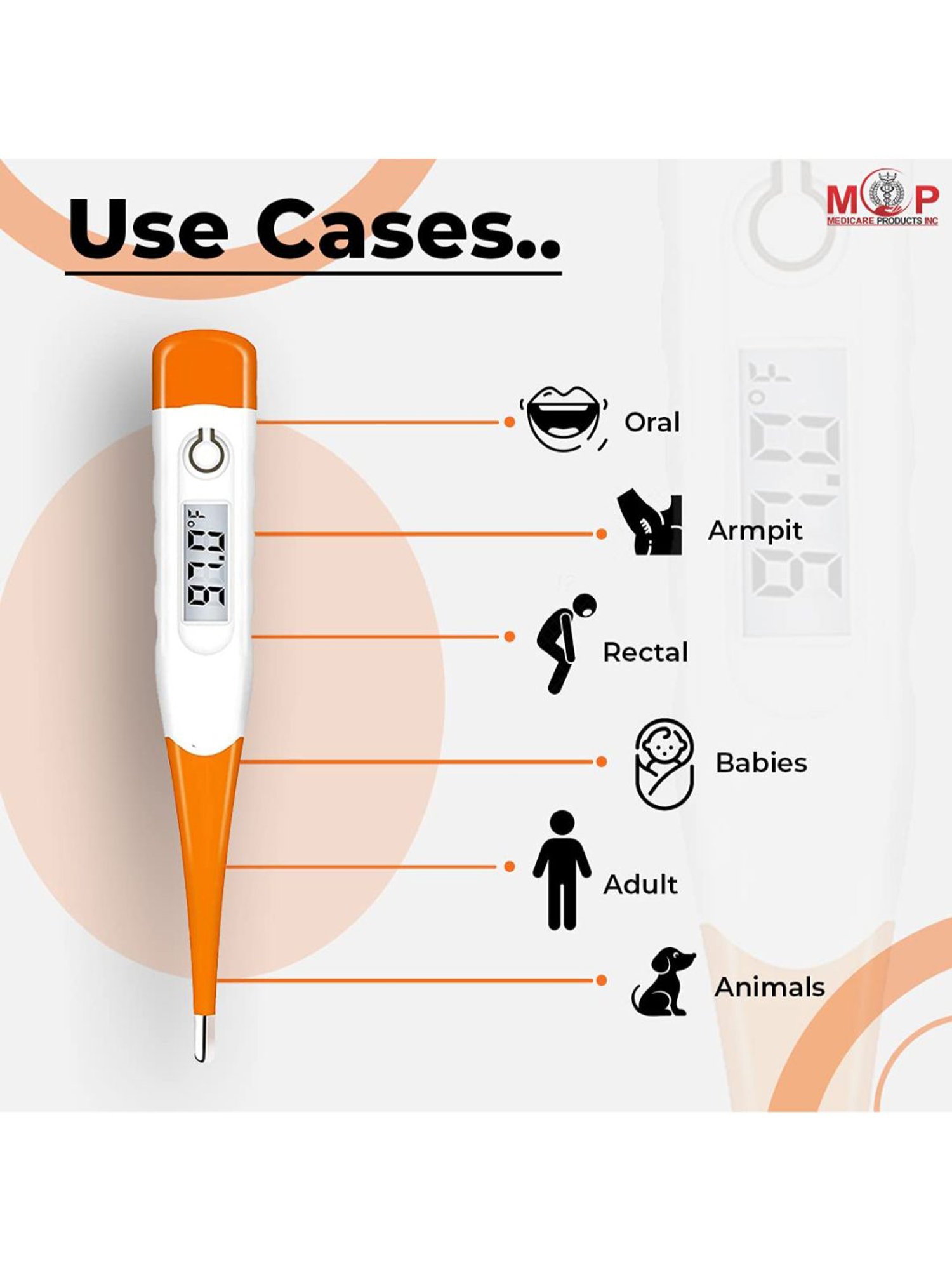 Magnum Flat Fold Duckbill NIOSH Certified N95 Mask (Pack of 1, White)