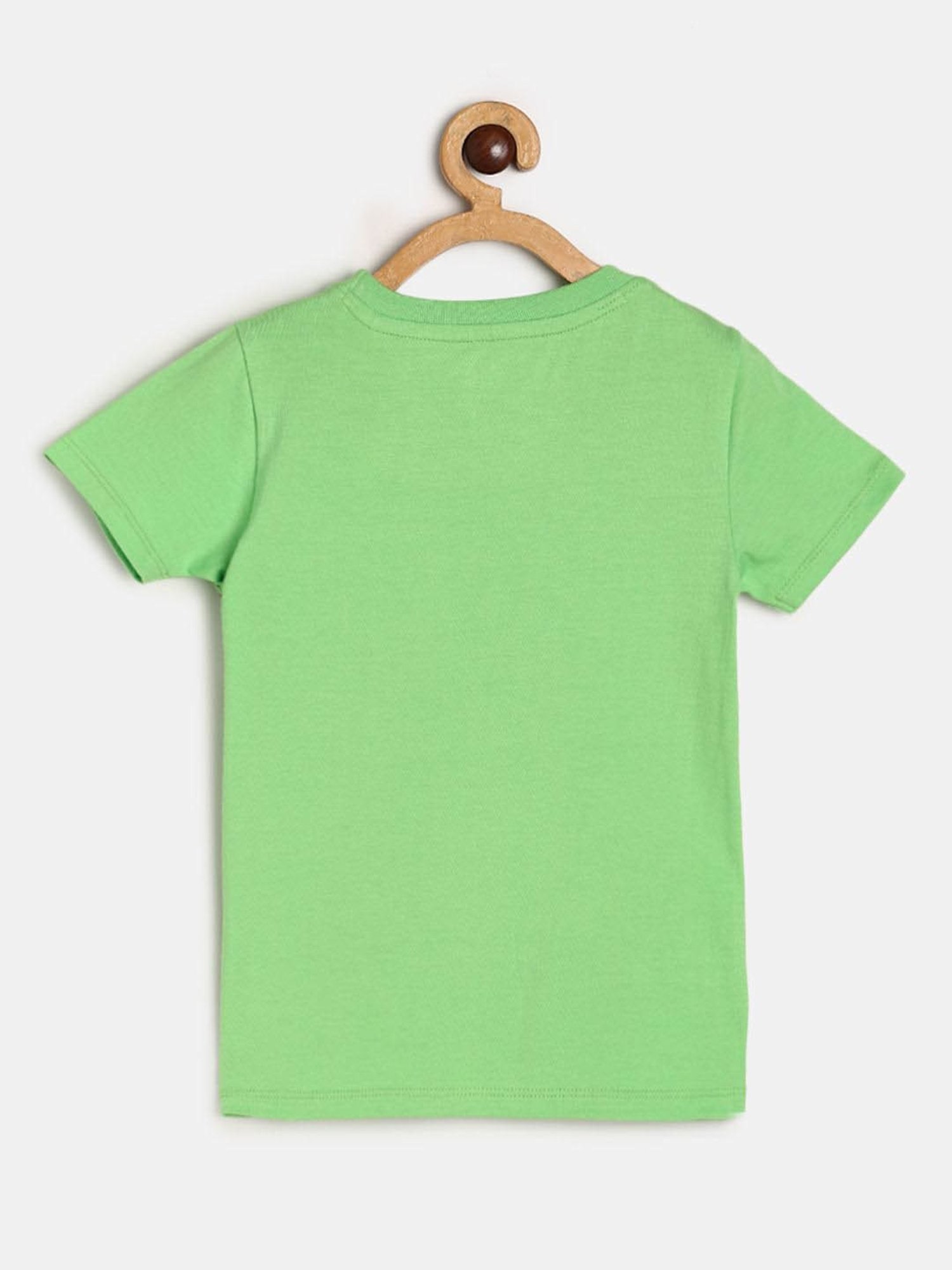 MINIKLUB Kids Green Printed T-Shirt
