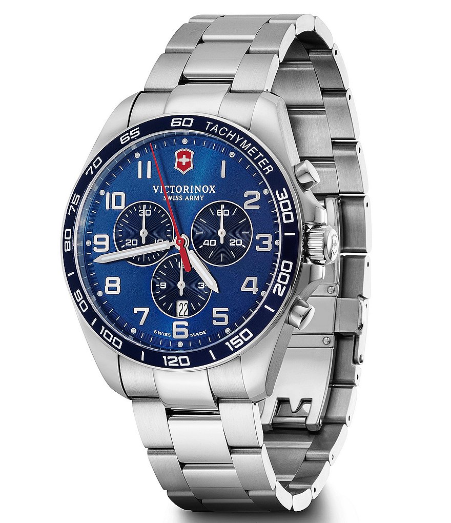Victorinox Swiss Army Fieldforce Classic Chronograph Blue Dial Watch