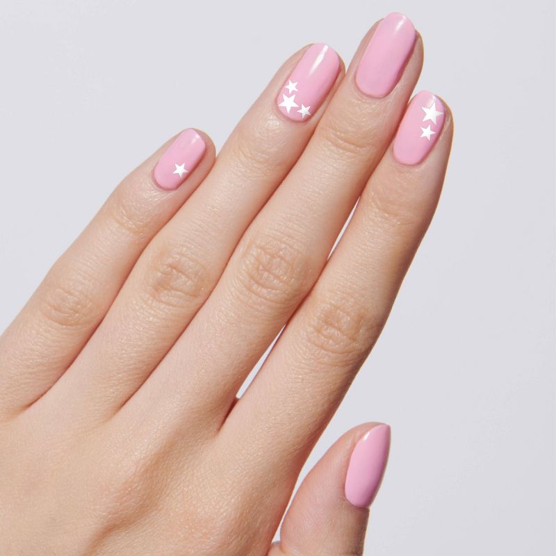 Olive & June Nail Art Stickers - White Stars
