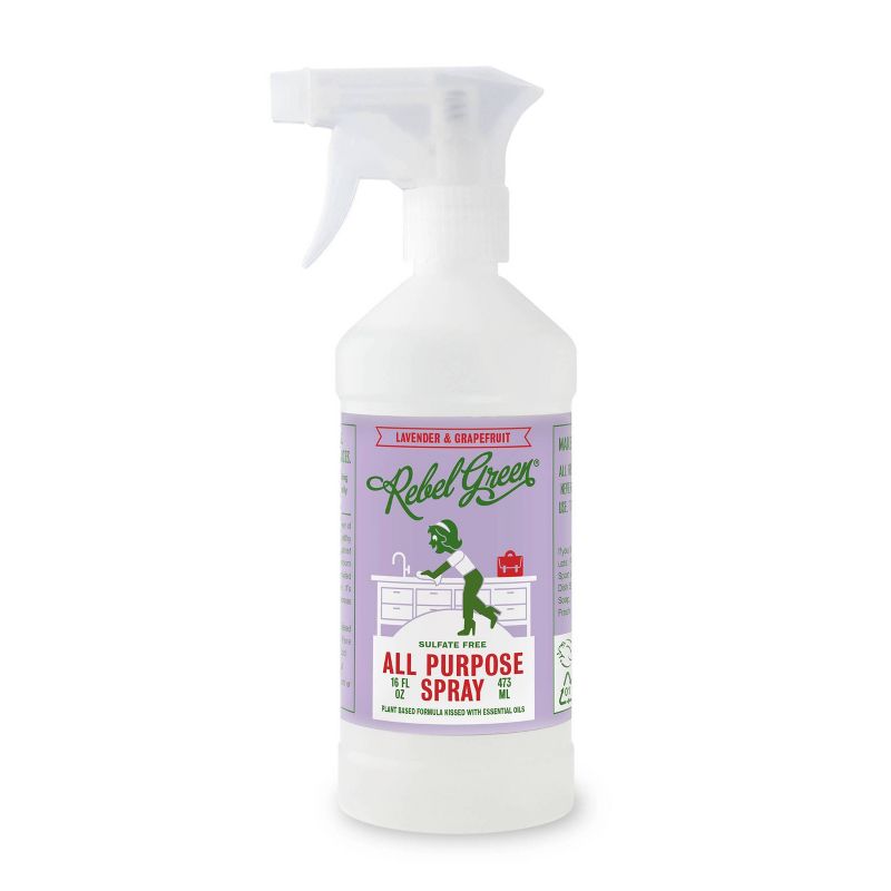 Rebel Green Lavender & Grapefruit All Purpose Spray - 16oz