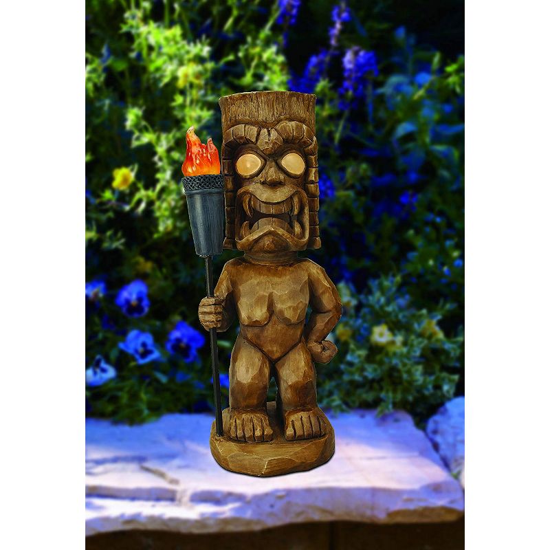 Northlight 28" Pre-Lit Burlap Squirrel with Santa Hat Christmas Outdoor Decoration