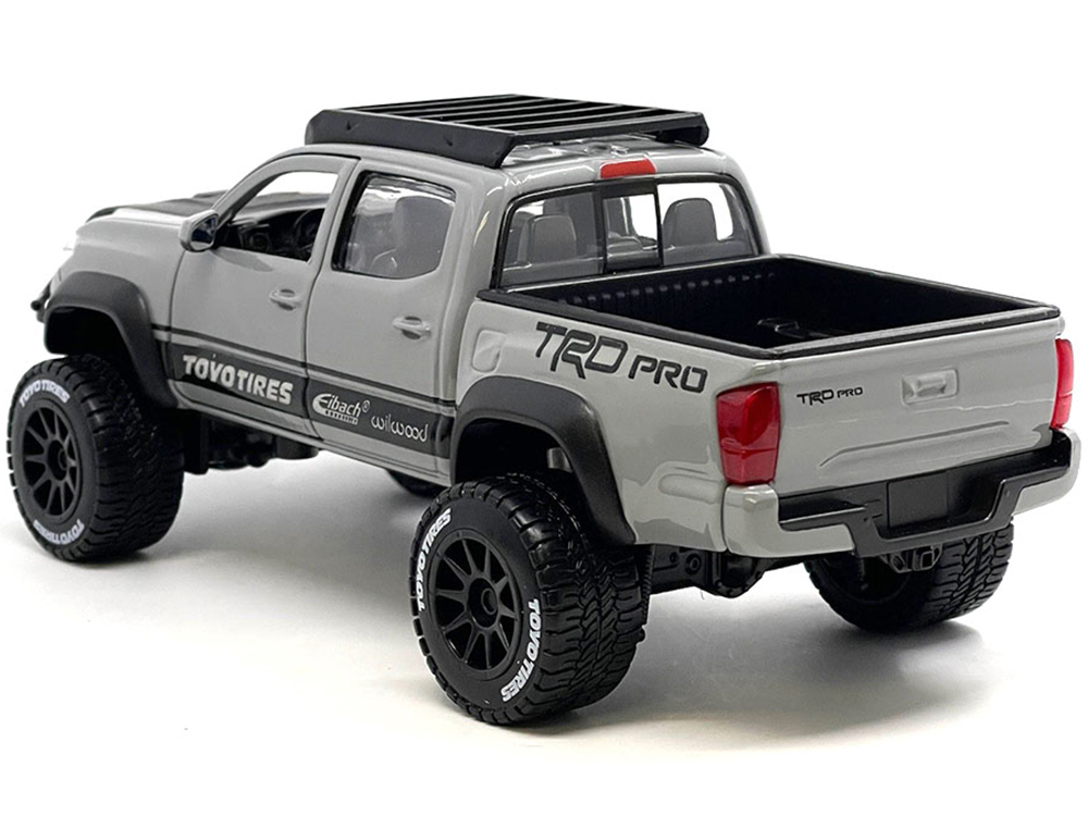2023 Toyota Tacoma TRD PRO Pickup Truck Gray with Sunroof "Special Edition" Series 1/27 Diecast Model Car by Maisto