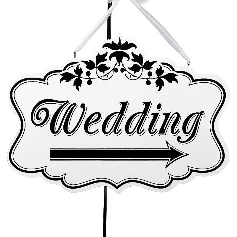 Wedding Direction Sign