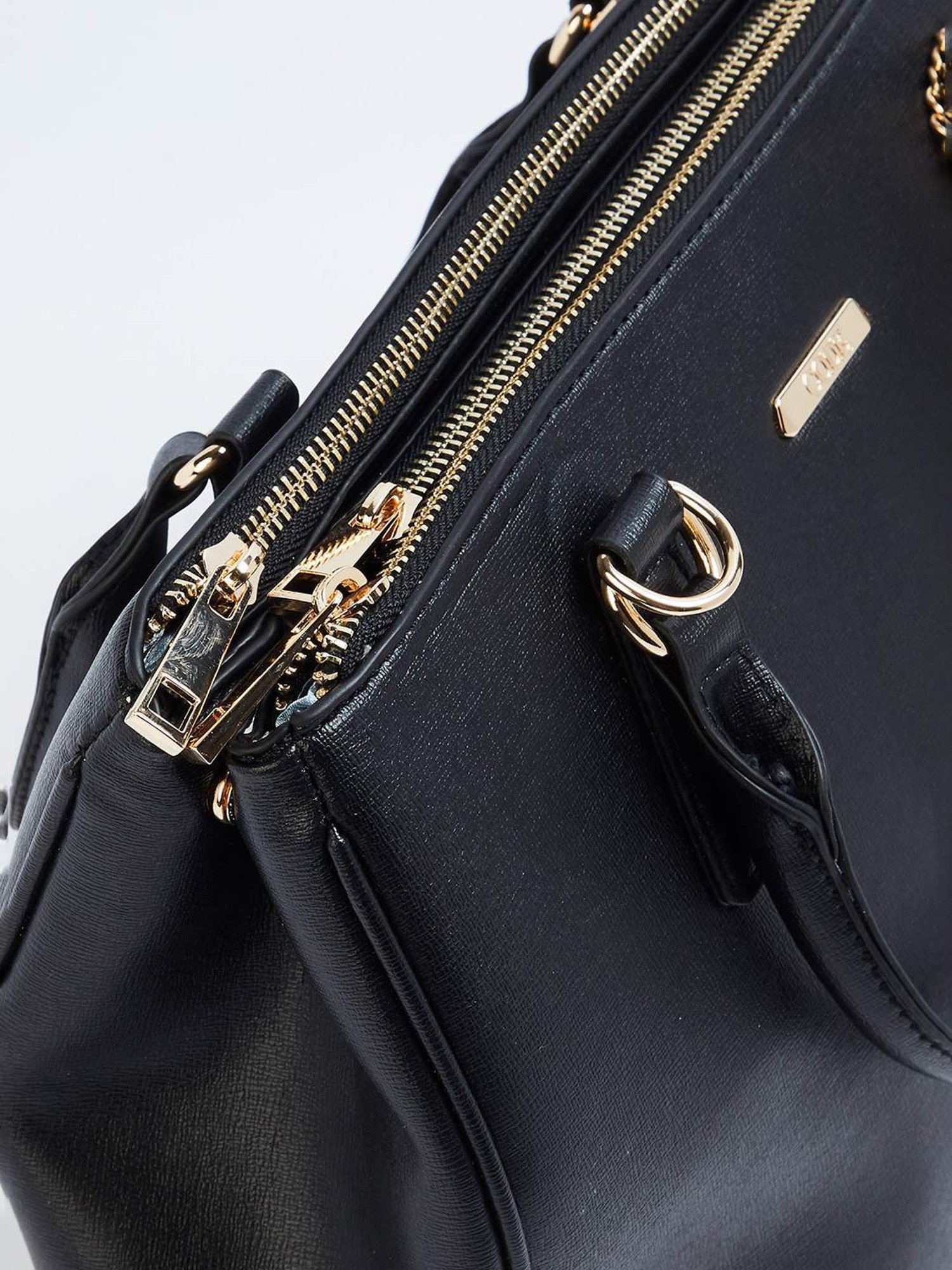 Code by Lifestyle Black Solid Handbag
