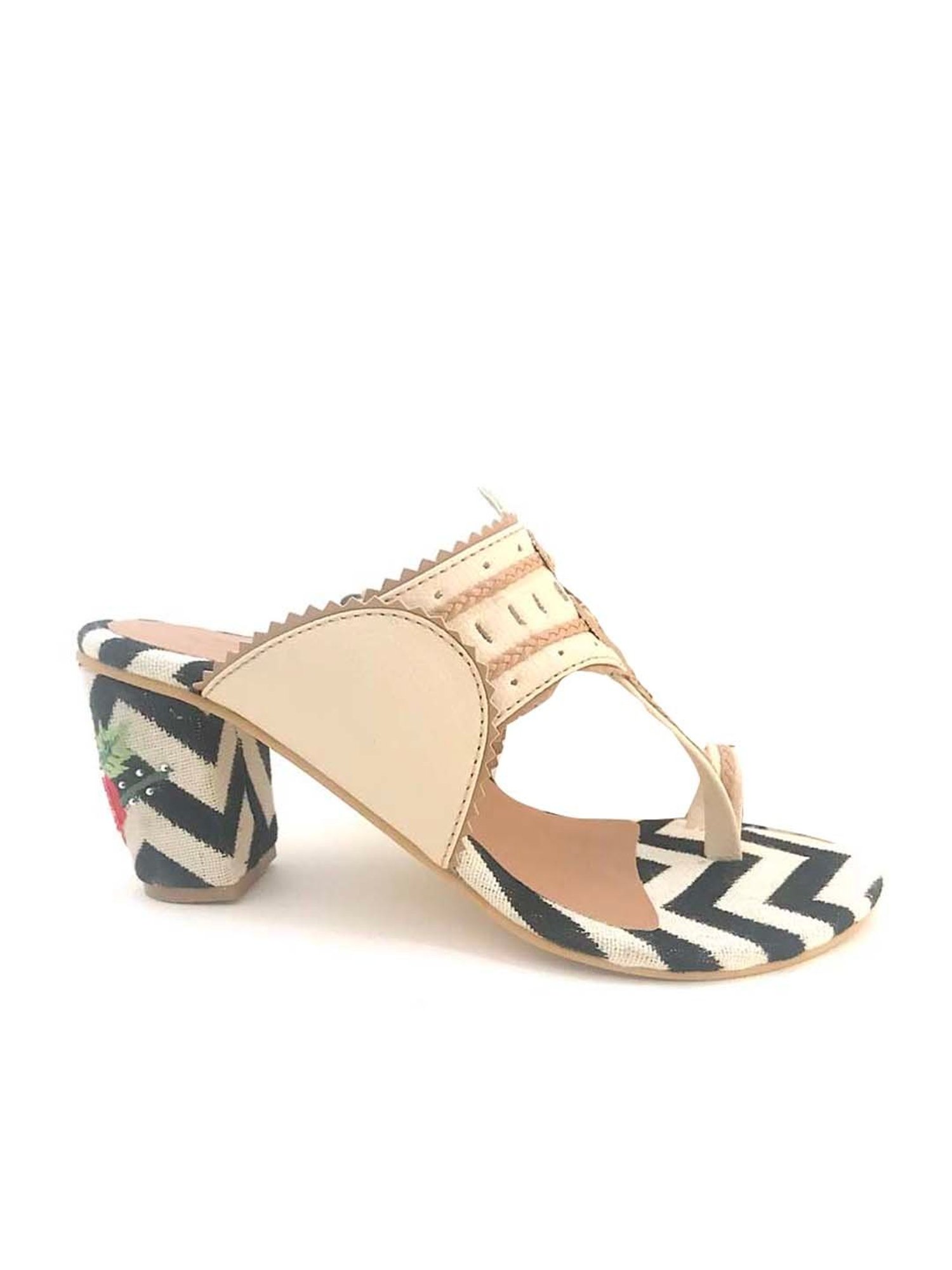 Sole House Women's Nude Toe Ring Sandals