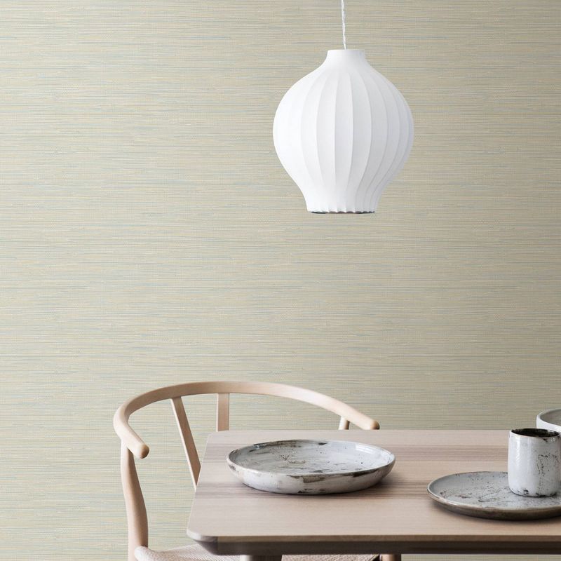 Brewster Sisal Breeze Peel and Stick Wallpaper