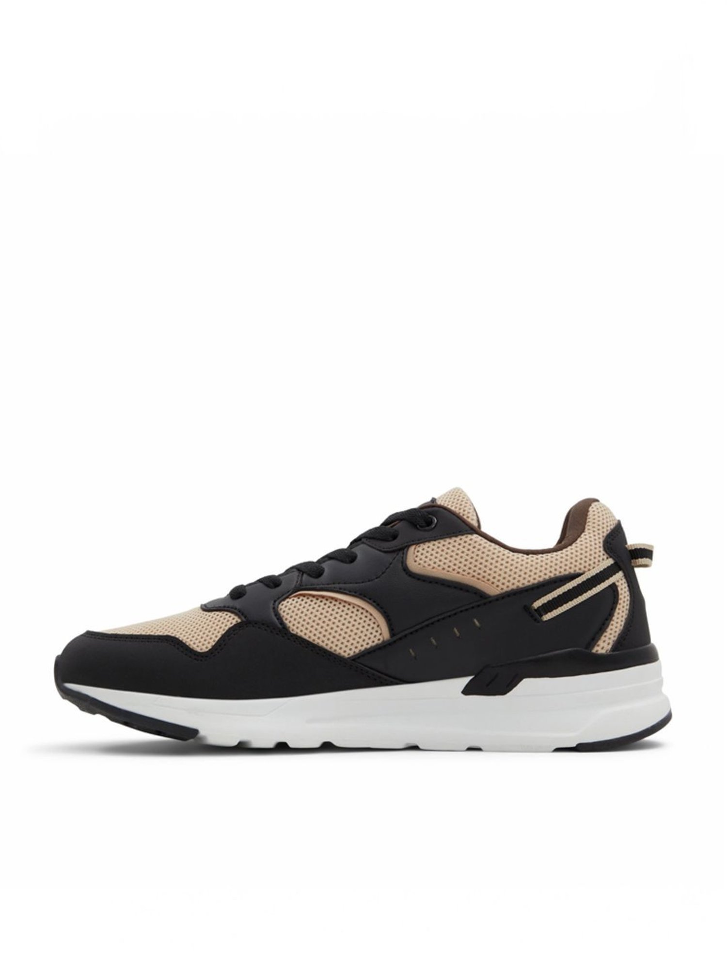 Call It Spring Men's Beacon Beige & Black Running Shoes