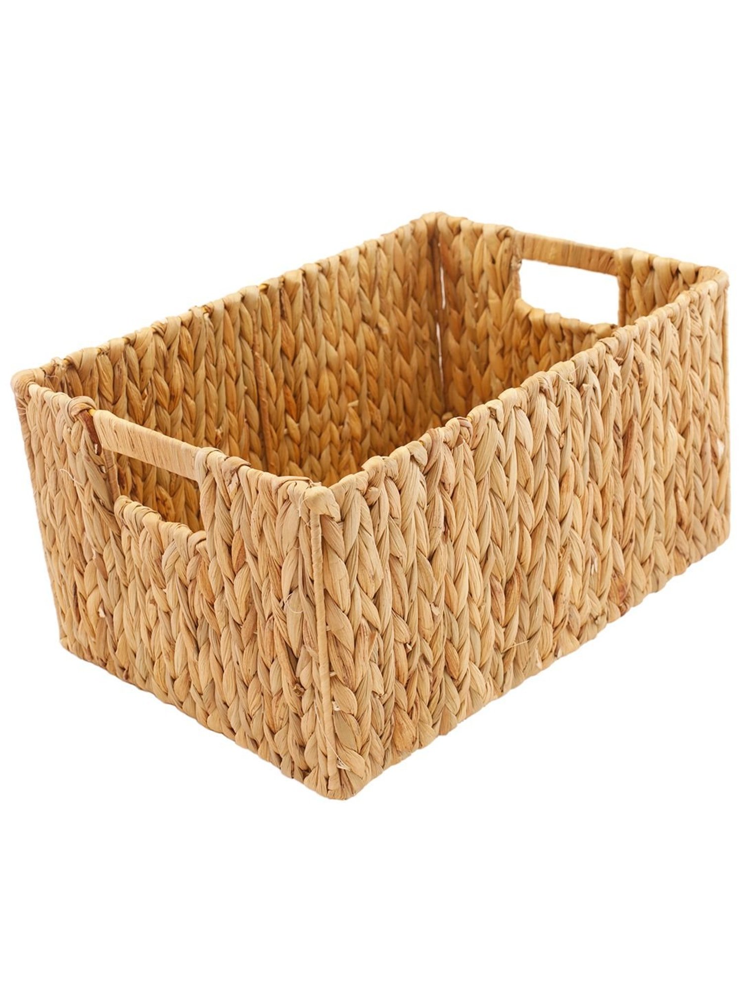 VarEesha Brown & Black Bamboo Multi-Purpose Basket - Set of 1