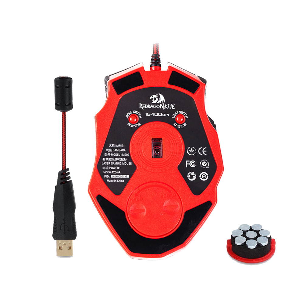 GTX300 USB Wired Colorful LED Backlit Gaming Keyboard with Mouse for PC Laptop