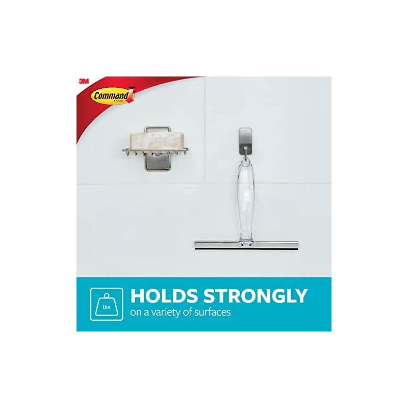 Small Wire Hooks Mega Pack, White, 28-Hooks, 32-Strips, Organize Damage-Free