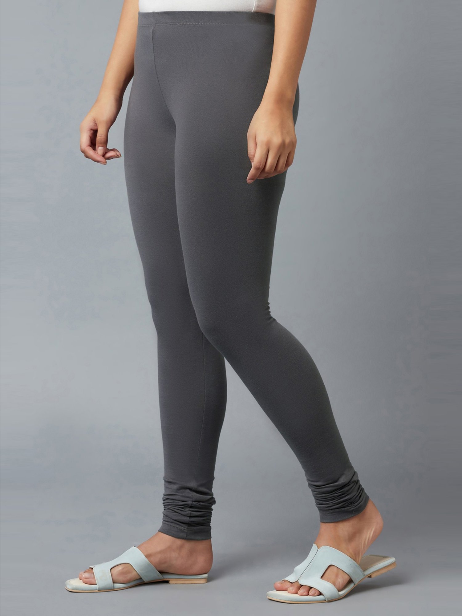 Elleven from Aurelia Grey Cotton Churidar