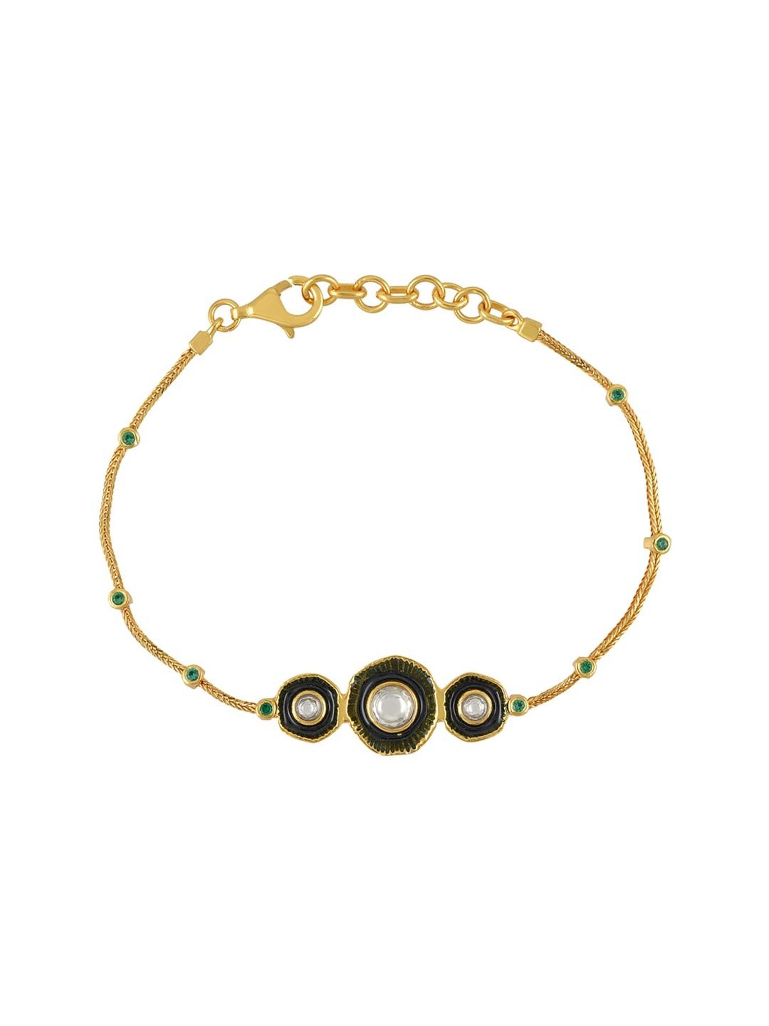 Tribe Amrapali 92.5 Sterling Silver Oceania Bracelet for Women