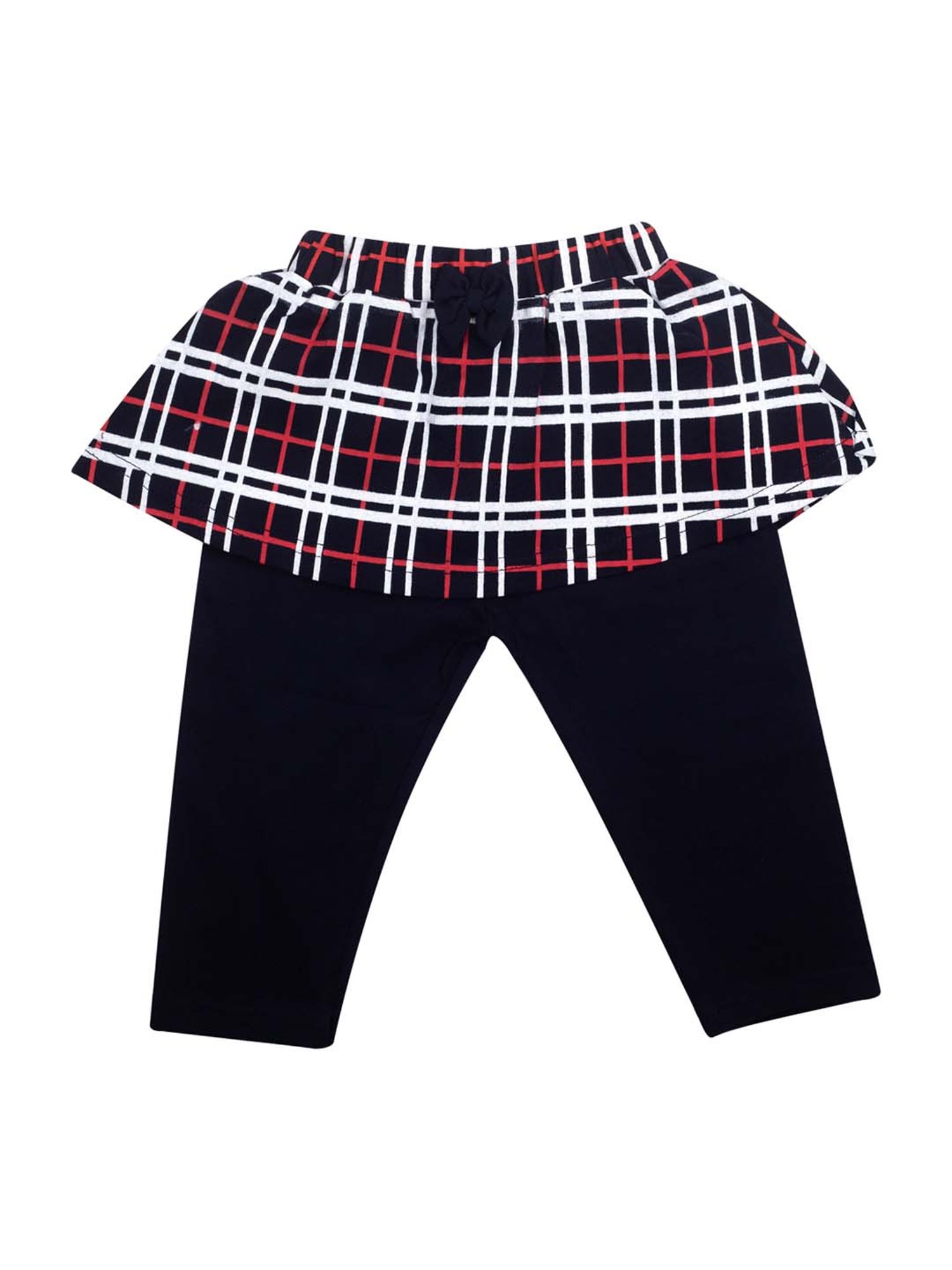 Mee Mee Kids Red Cotton Embroidered Top & Leggings