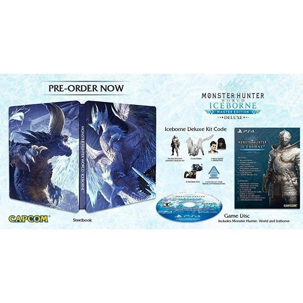 Monster Hunter World: Iceborne Master Edition DeluxePlaystation 4, Playsta...