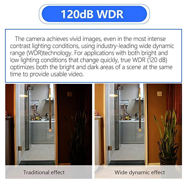 4K UltraHD Outdoor Security POE IP Camera DT185-I, 2.8mm Lens, 98ft Night Vision Dome Camera, Smart H.265+, SD Card Slot, WDR DNR, IP67 IK10