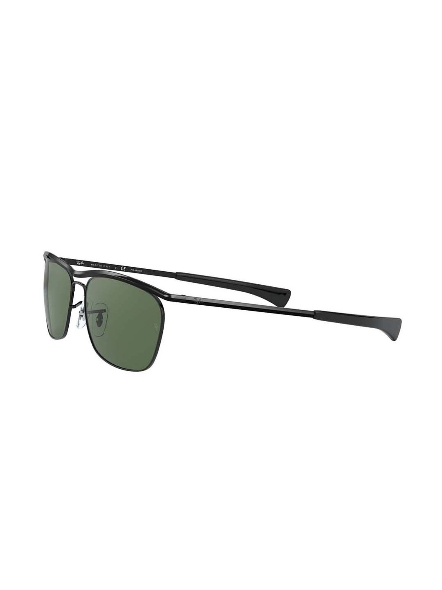 RAY-BAN Unisex Polarized Green Lens Pillow Sunglasses - 0RB3619002/5860