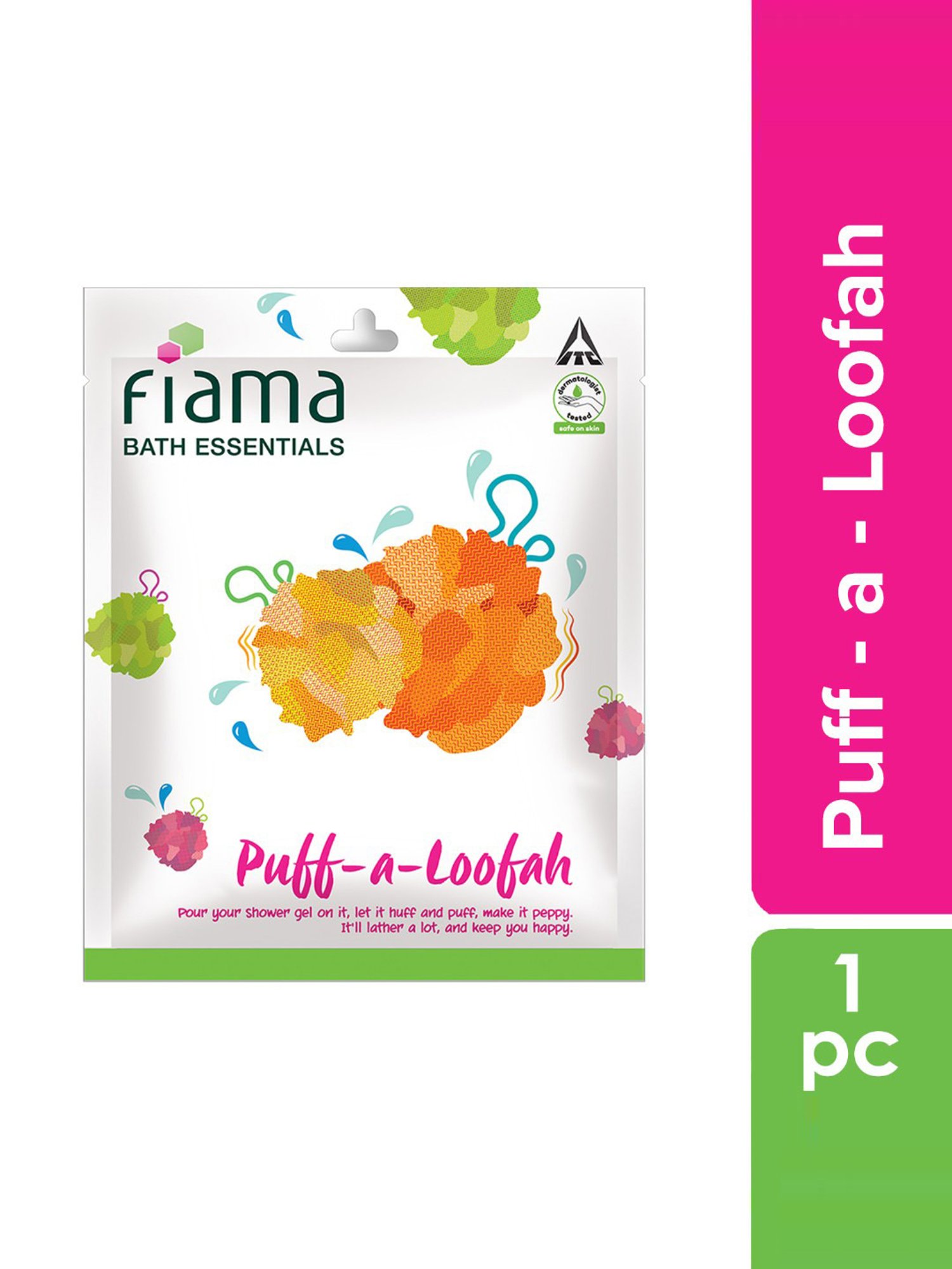 Fiama Bath Essentials Puff-a-Loofah