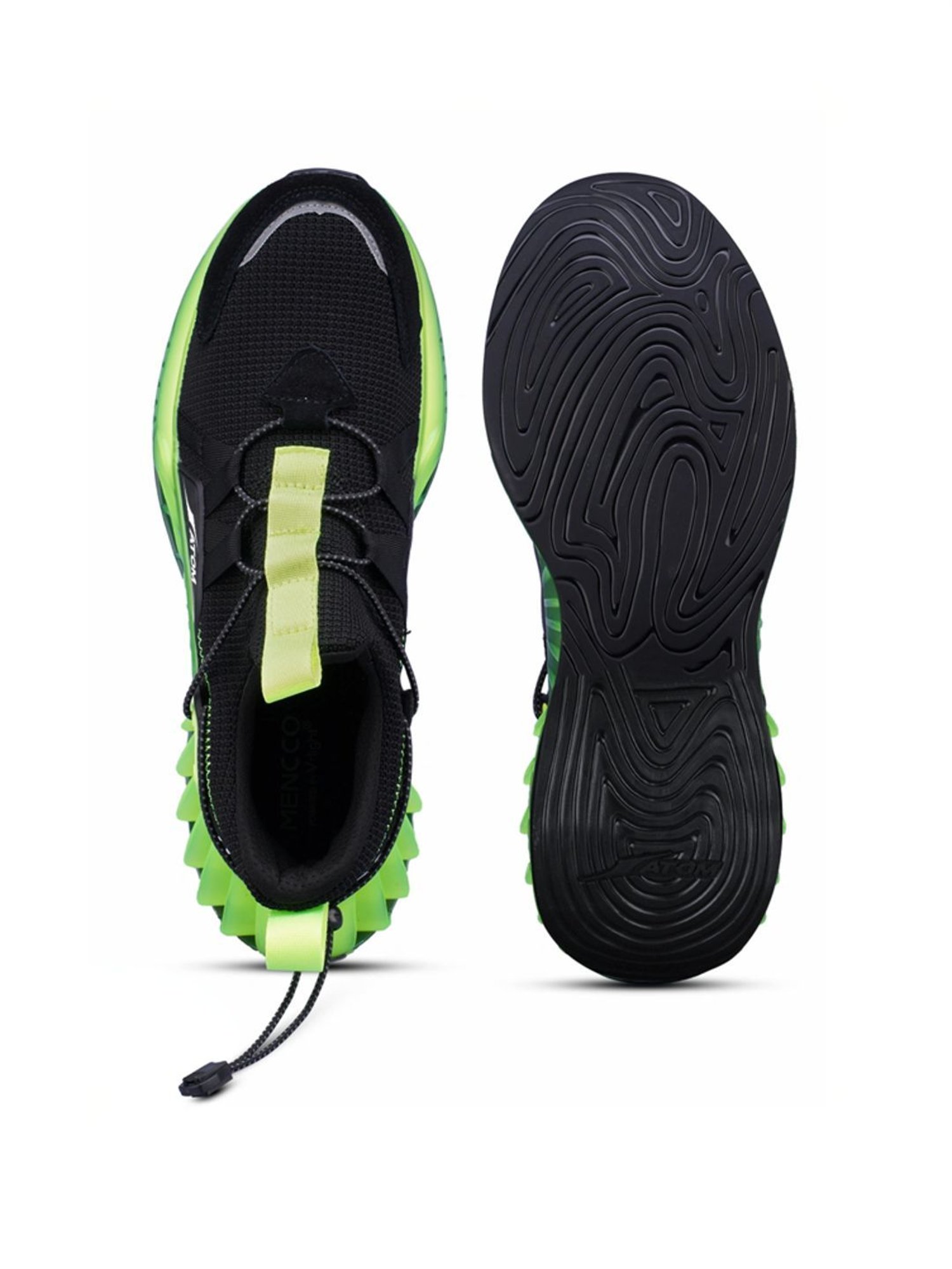 Atom Men's Good Vibes Black Running Shoes