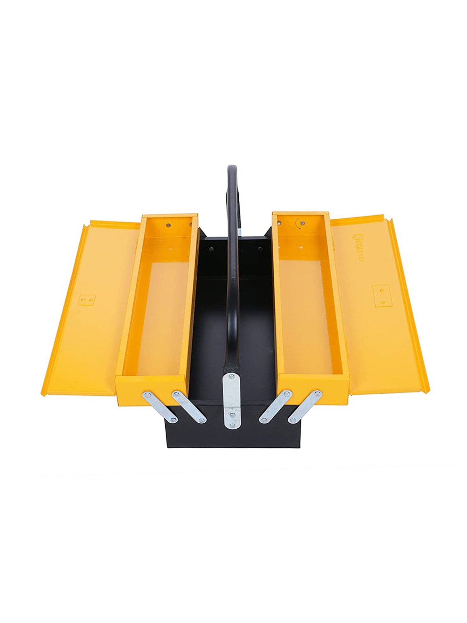 DURELO D33-17-3 Metal Tool Box (Yellow/Black)