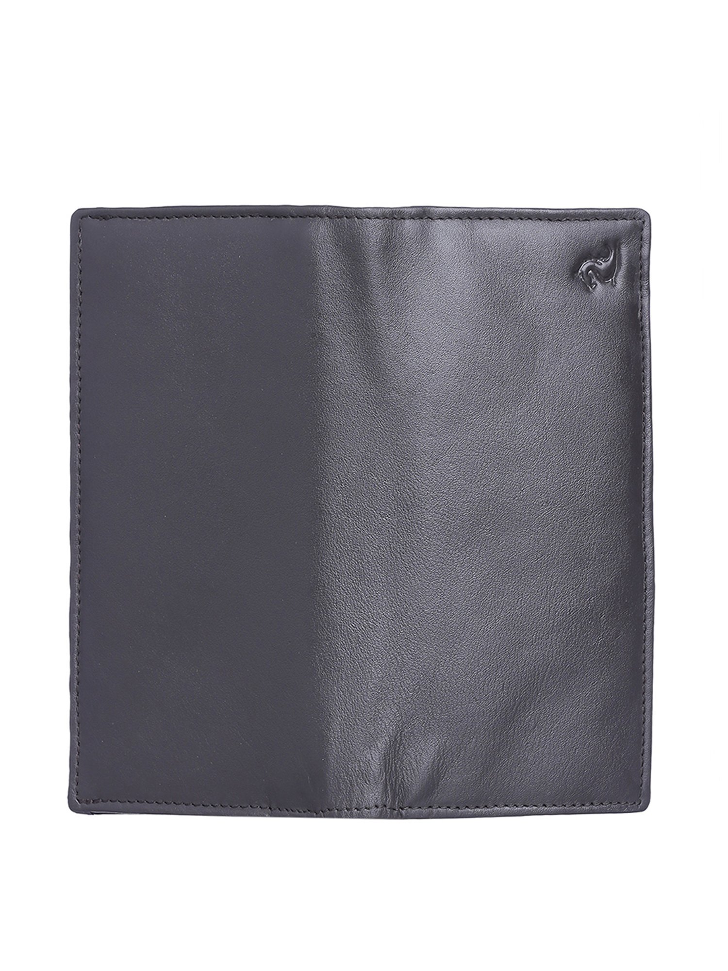 Kara Black Solid Bi-Fold Wallet for Women
