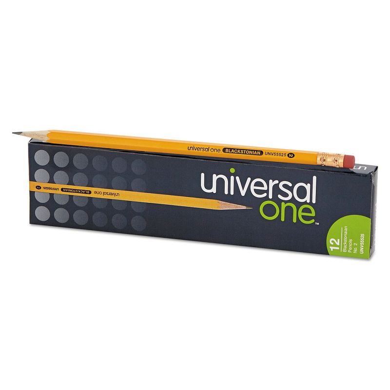 Universal 12pk #2 Blackstonian Pencil Yellow