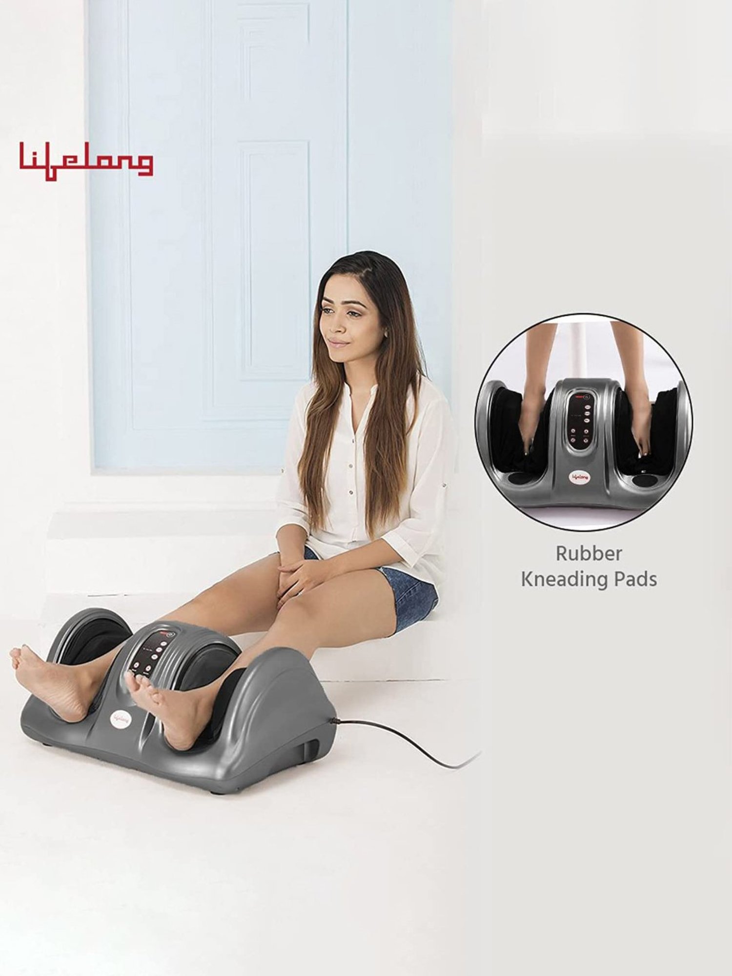 Lifelong LLM360 Foot Massager (Matte Grey)