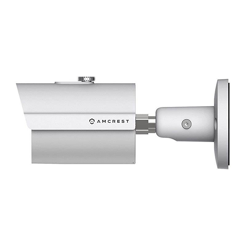 Full HD 1080P 1920TVL Bullet Outdoor Security Camera (Quadbrid 4-in1 HD-CVI/TVI/AHD/Analog), 2MP 1920x1080, Night Vision, Metal Housing, 3.6mm Len, White (AMC1080BC36-W)