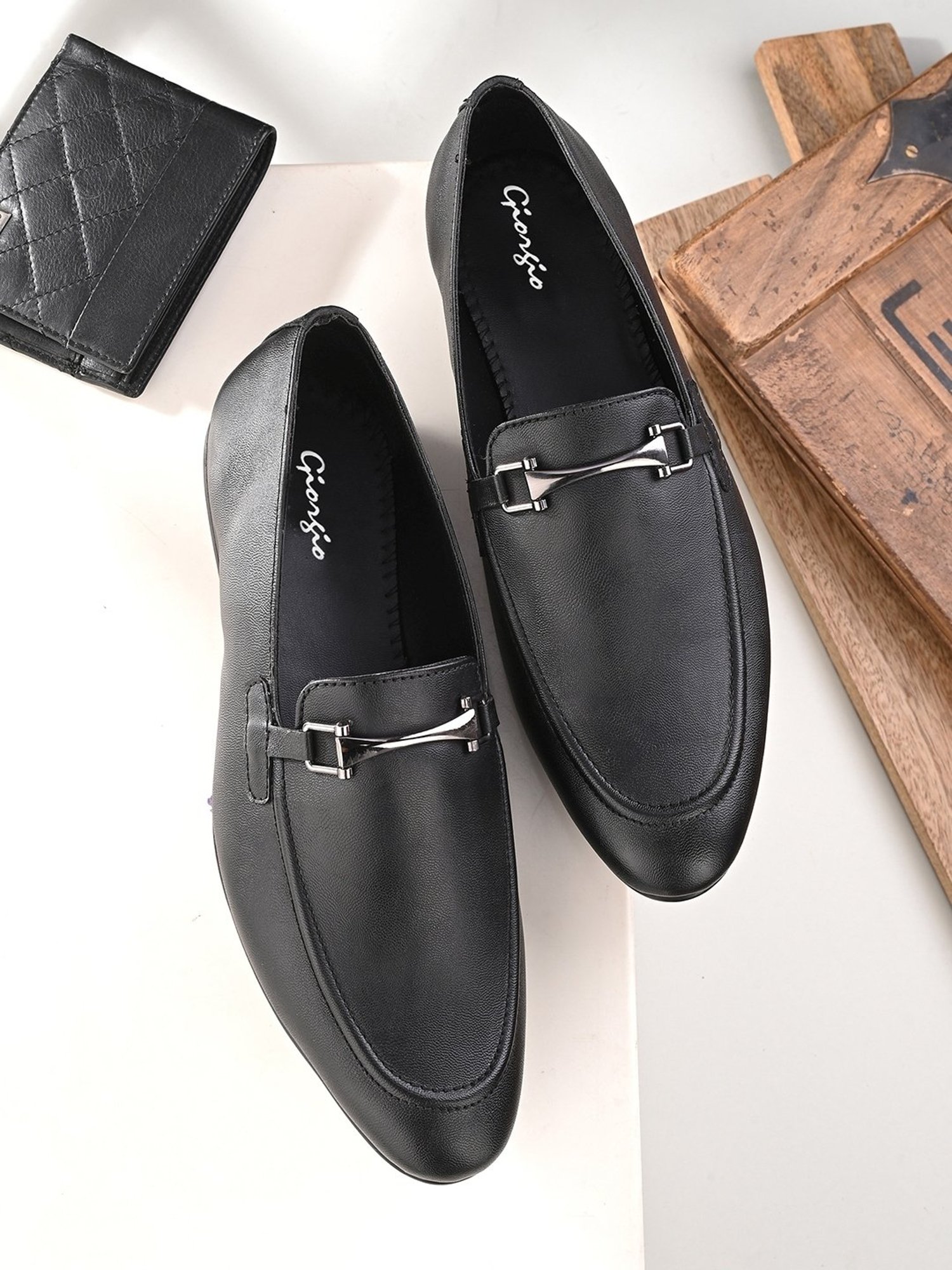 Giorgio Men's Black Casual Loafer