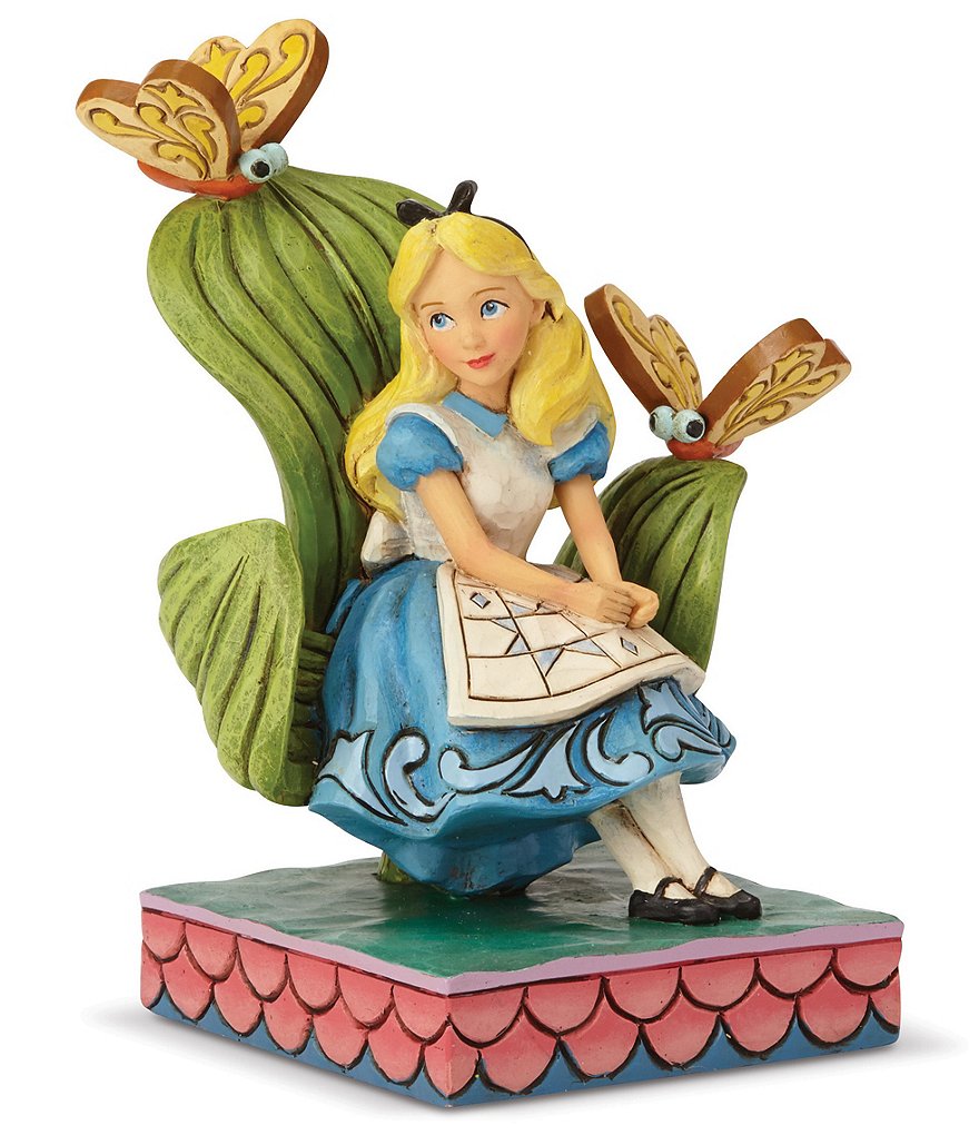 Disney Traditions Collection by Jim Shore Alice In Wonderland #double;Curiouser & Curiouser#double; Figurine