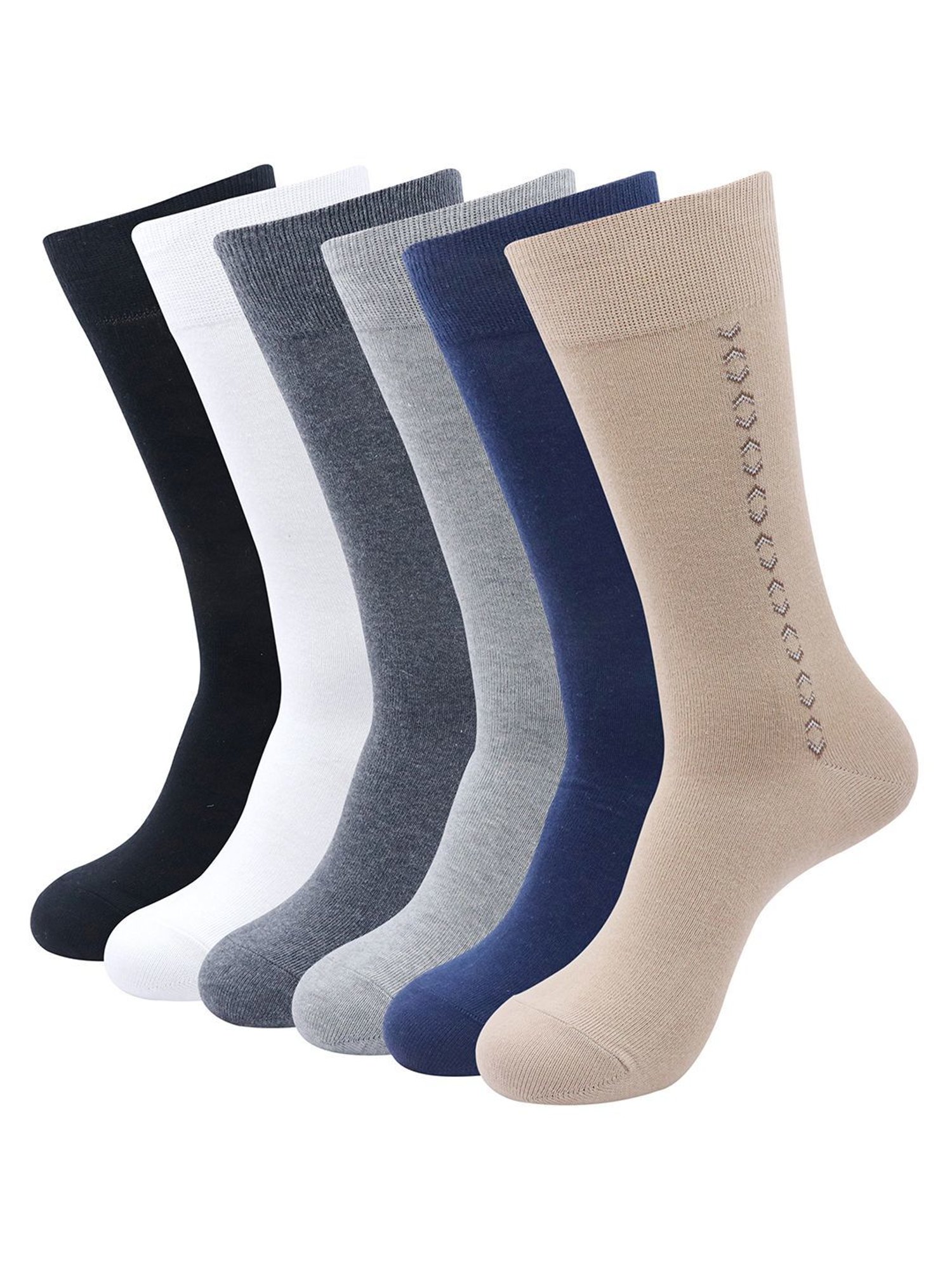 Balenzia Multicolor Free Size Socks - Pack of 6