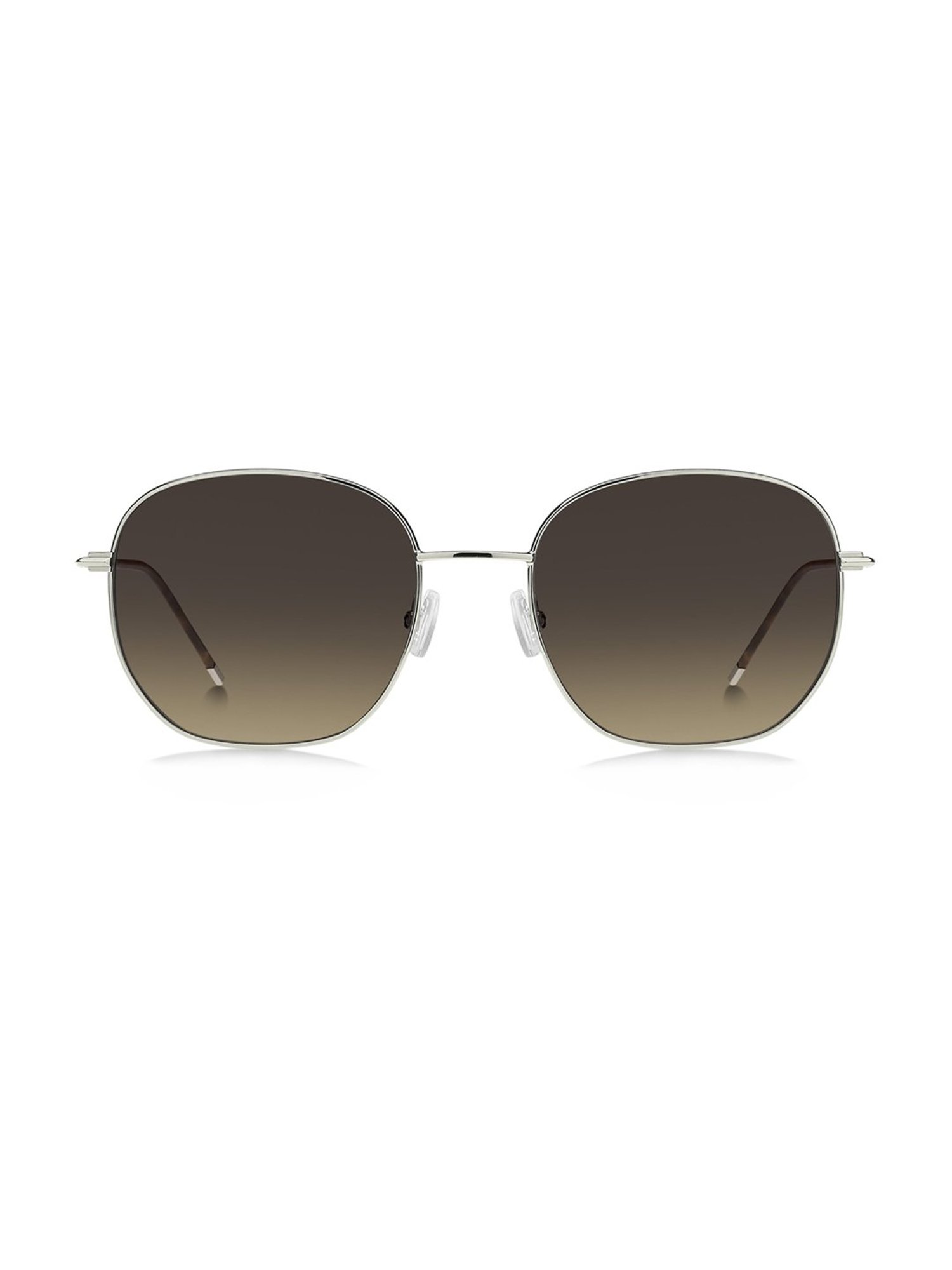 Hugo Boss Brown Rectangular Sunglasses for Women