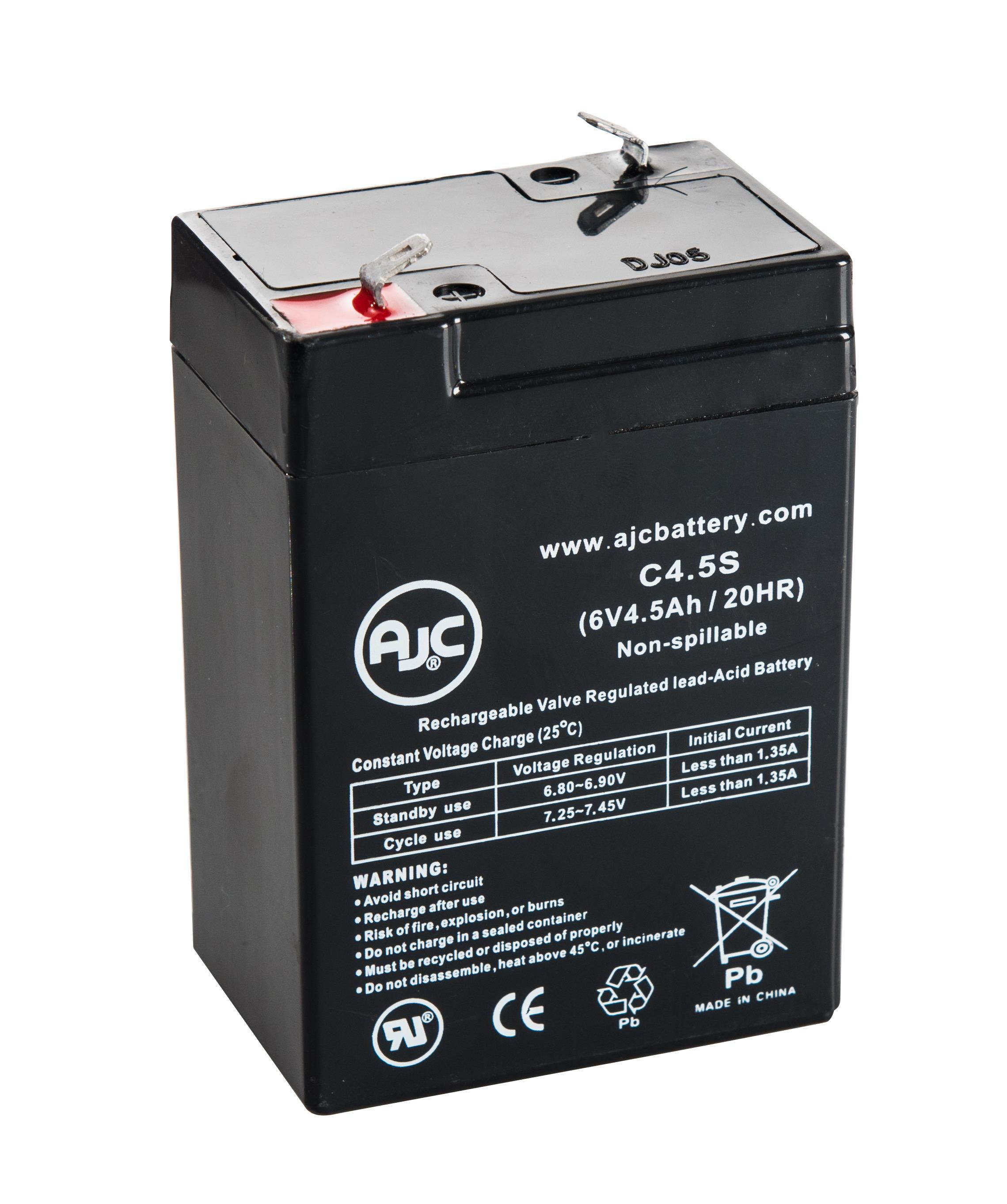 Sonnenschein A5064.0S 6V 4.5Ah Emergency Light Replacement Battery