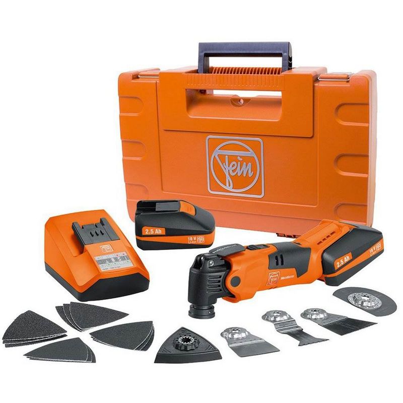 Fein FT-71292261090 Cordless MultiMaster StarlockPlus Oscillating Multi Tool Set