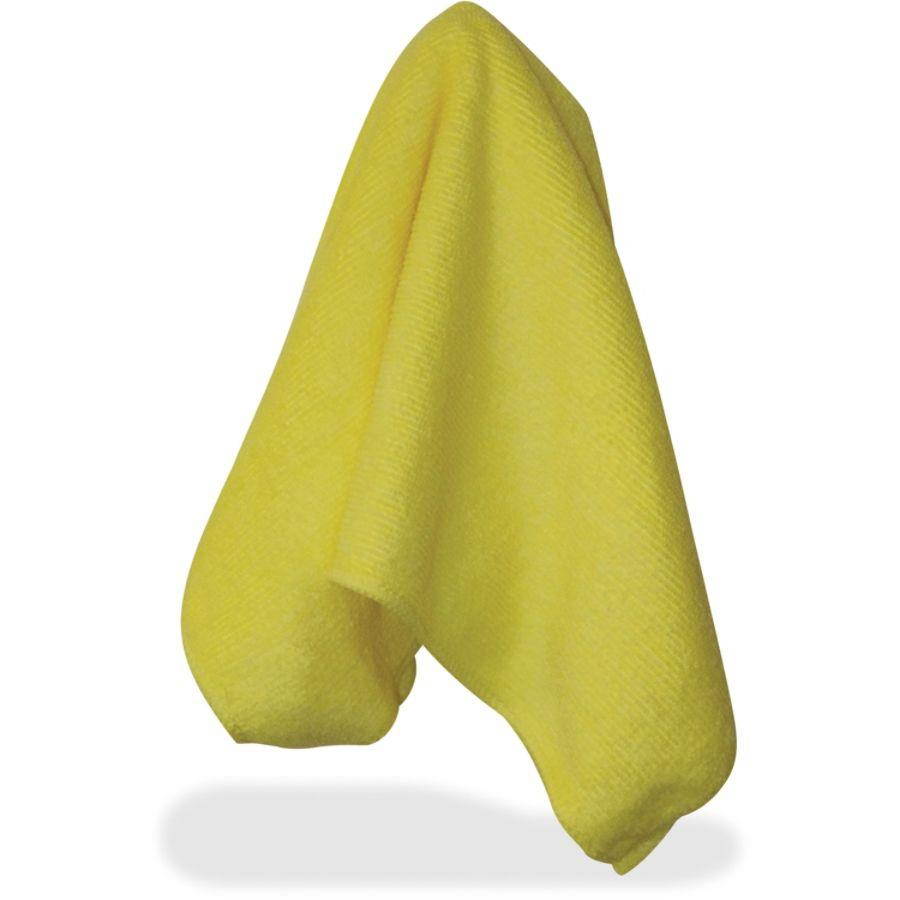 Impact Microfiber Duster Cloths 12/BG Yellow LFK700