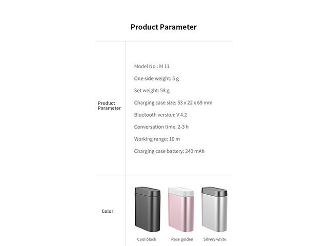 AutofeelSunriseoffice Bluetooth Touch Control Hifi Earphone Headset Wireless Headphone With Mic 3D Bass Stereo Wireless Earbuds Stereo Microphone For Phone iPhone Xiaomi Samsung